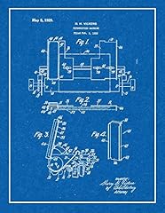 Typewriting machine patent for sale  Delivered anywhere in USA 