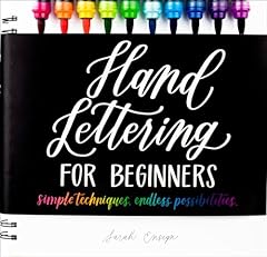 Hand lettering beginners for sale  Delivered anywhere in USA 