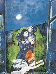 Marc chagall poster usato  Spedito ovunque in Italia 