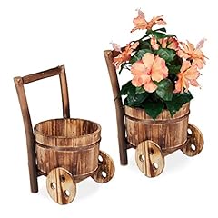 Relaxdays wheelbarrow planter for sale  Delivered anywhere in Ireland
