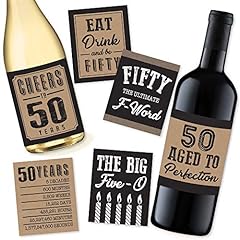 50th birthday wine for sale  Delivered anywhere in USA 