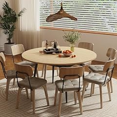 Extendable round dining for sale  Delivered anywhere in USA 