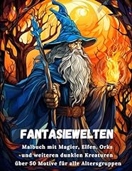 Fantasiewelten malbuch magier gebraucht kaufen  Wird an jeden Ort in Deutschland