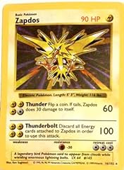 Zapdos base set for sale  Delivered anywhere in USA 