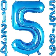 Blue number balloon for sale  Delivered anywhere in USA 