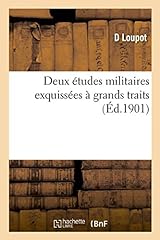 études militaires exquissées d'occasion  Livré partout en France