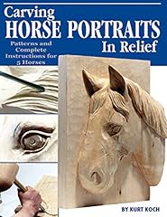 Carving horse portraits for sale  Delivered anywhere in USA 