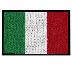 Italy flag embroidered for sale  Delivered anywhere in UK