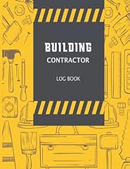 Building contractor logbook for sale  Delivered anywhere in USA 