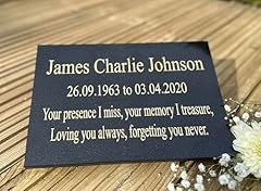 Personalised engraved granite for sale  Delivered anywhere in UK