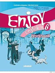 Enjoy english workbook d'occasion  Livré partout en France