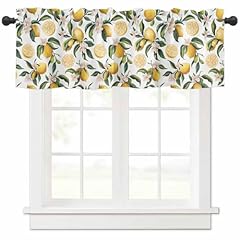 Tuuxaojbgas lemon valances for sale  Delivered anywhere in USA 