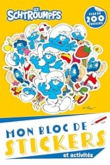 Schtroumpfs bloc stickers d'occasion  Livré partout en Belgiqu