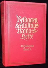 Velhagen klasings monatshefte gebraucht kaufen  Wird an jeden Ort in Deutschland