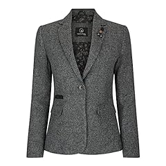 Women blazer tweed for sale  Delivered anywhere in Ireland