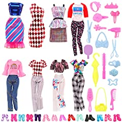 Miunana 28 Doll Clothes and Accessories Fashion Outfits for sale  Delivered anywhere in UK