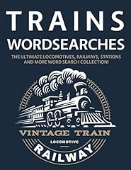 Trains wordsearches ultimate for sale  Delivered anywhere in UK