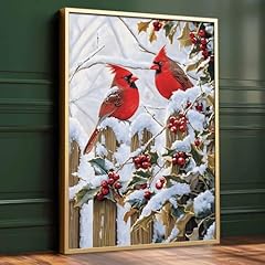 Red bird canvas for sale  Delivered anywhere in USA 