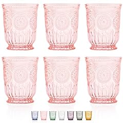 Pink glass cups for sale  Delivered anywhere in USA 