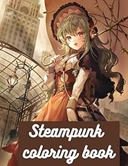 Steampunk coloring book d'occasion  Livré partout en France