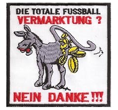Lustiger fussball aufnäher gebraucht kaufen  Wird an jeden Ort in Deutschland