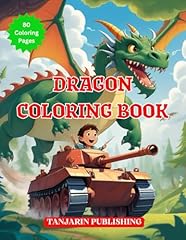 Dragon coloring book for sale  Delivered anywhere in UK
