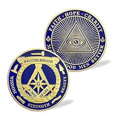 Masonic challenge coin for sale  Delivered anywhere in USA 