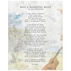 Wonderful lyrics wall for sale  Delivered anywhere in USA 