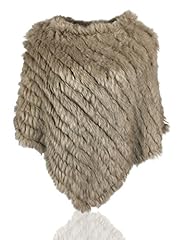 Uilor poncho fourrure d'occasion  Livré partout en France