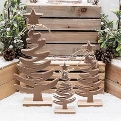 Wooden christmas tree for sale  Delivered anywhere in Ireland