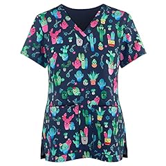 Scrub tops women for sale  Delivered anywhere in USA 