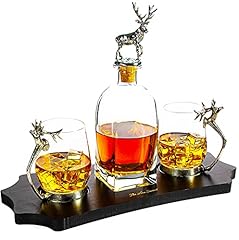 Stag antler decanter for sale  Delivered anywhere in UK