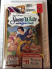 Used, Walt Disney's Snow White & the Seven Dwarfs Clamshell VHS for sale  Delivered anywhere in Canada