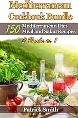 Mediterranean cookbook bundle for sale  Delivered anywhere in USA 