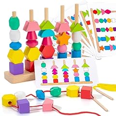 Montessori wooden lacing for sale  Delivered anywhere in USA 