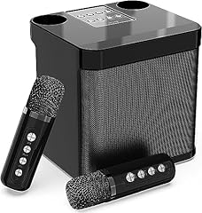 Karaoke con microfono usato  Spedito ovunque in Italia 