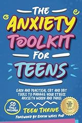 Anxiety toolkit teens for sale  Delivered anywhere in UK