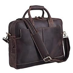 Polare leather briefcase for sale  Delivered anywhere in USA 