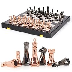 Metal chess set for sale  Delivered anywhere in USA 