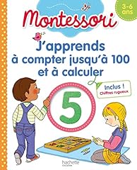 Montessori apprends compter d'occasion  Livré partout en Belgiqu