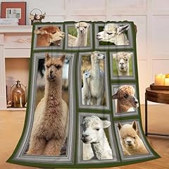 Llama blanket soft for sale  Delivered anywhere in UK