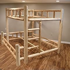 Log bunk bed for sale  Delivered anywhere in USA 