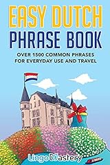 Easy dutch phrase for sale  Delivered anywhere in UK