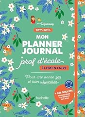 Planner journal prof d'occasion  Livré partout en Belgiqu