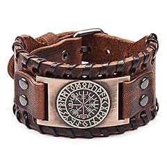 Brown viking bracelet for sale  Delivered anywhere in UK