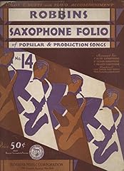 Robbins saxophone folio d'occasion  Livré partout en France