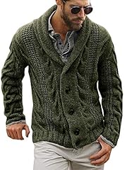 Mens cable knit for sale  Delivered anywhere in USA 