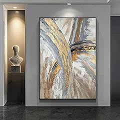 Grey gold abstract for sale  Delivered anywhere in USA 