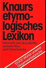 Knaurs etymologisches lexikon gebraucht kaufen  Wird an jeden Ort in Deutschland