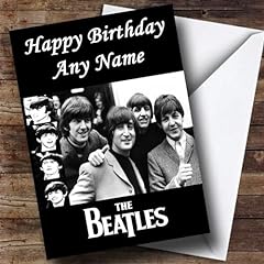 Personalised beatles birthday for sale  Delivered anywhere in UK